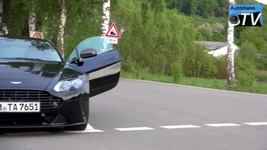 Aston Martin V12 Vantage (517hp) - DRIVE  SOUND (1080p FULL HD)