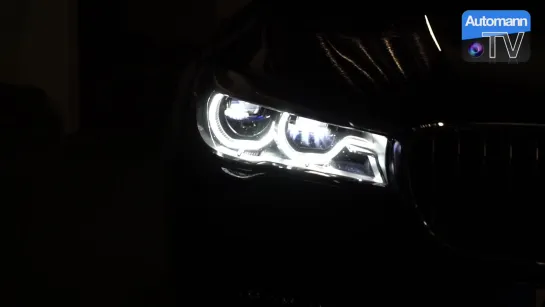 2016 BMW 730d - LASER Light Testdrive (60FPS)