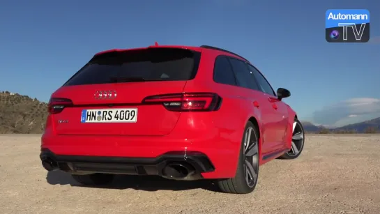 2018 Audi RS4 (450hp) - pure SOUND (60FPS)