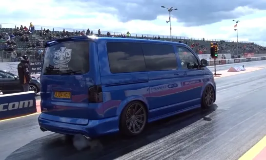 400 BHP Audi RS4 Powered VW T5 Transporter - 14.5 @ 99mph