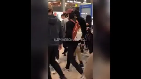 VID180511 Heechul @ Incheon Airport Macao