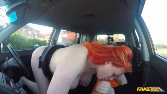 FakeDrivingSchoolChloe DavisTattooed redhead craves a big cock All Sex, Public Sex, Blowjob, New Porn 2017, Минет, Порно [720]