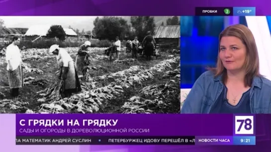 "Полезное утро" о садах и огородах в дореволюционной России