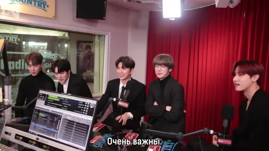 [Рус.саб][14.03.2020] Monsta X wants Megan Lee to come on tour with them! | Radio Disney