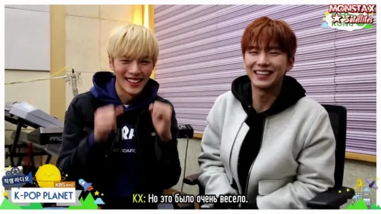 [RUS.SUB|VK][06.11.2015] Kpop Planet Behind the Scenes - Minhyuk & Kihyun (Monsta X)