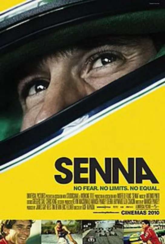 Фильм про гонщика: СЕННА (Senna)