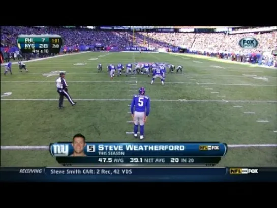 NFL 2012-2013 / Week 17 / Philadelphia Eagles - New York Giants / FOX Sports