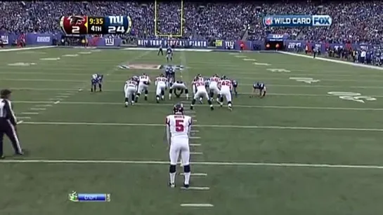 NFL 2011-2012 / Wild Card Round / 08.01.2012 Atlanta Falcons @ New York Giants