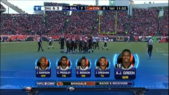 NFL 2011 / RS / Week 17 / 01.01.2012 Baltimore Ravens @ Cincinnati Bengals