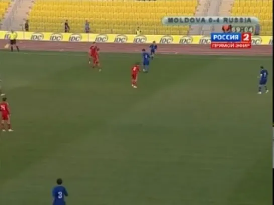 Отборочный матч чемпионата Европы 2013 / Молдова U-21 - Россия U-21 / Россия2