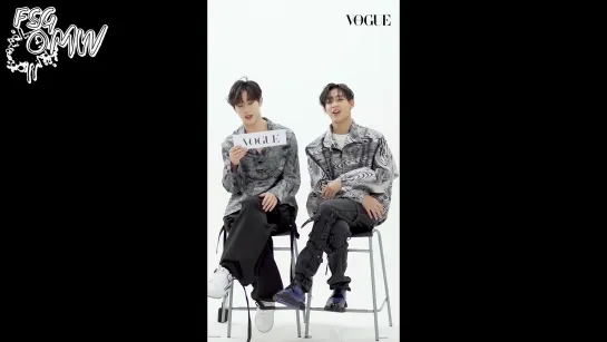 Vogue Ask с Марком (GOT7) и БэмБэмом [русс.саб]