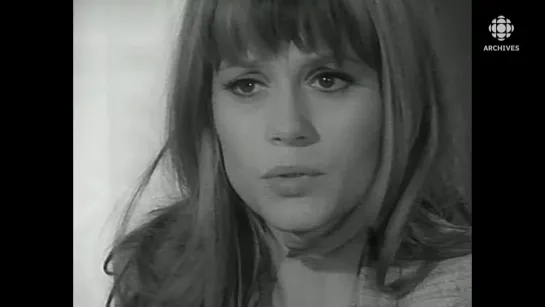 Françoise Dorléac de passage à Cannes en 1964