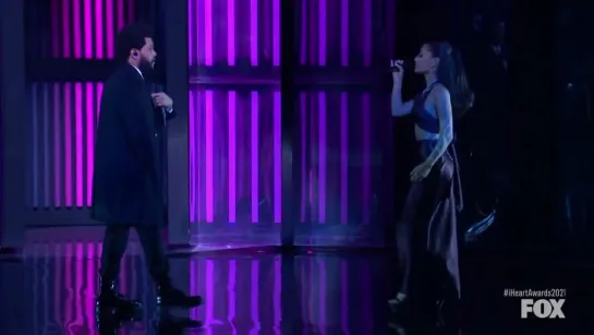 The Weeknd, Ariana Grande - Save Your Tears (Remix) @ Live at The iHeartRadio Music Awards 2021