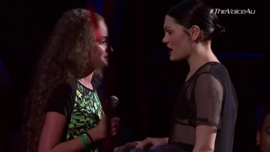 Audience Member Wows Coach Jessie (The Voice Australia 2015)