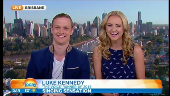 TODAY: The Voice - Naomi Price and Luke Kennedy