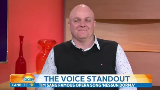 TODAY: The Voice - Tim McCallum