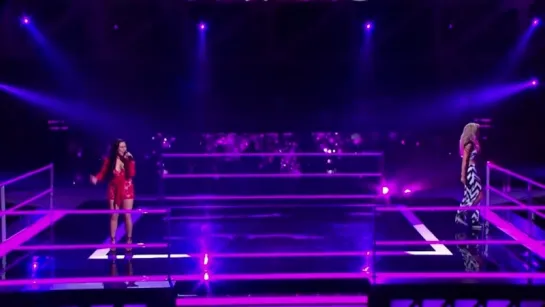 Peta Evans-Taylor VS Claudia Migliaccio - Love Me Harder (The Voice Australia 2015)