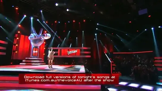 Karise Eden - It's A Man's World (The Voice Australia 2012)