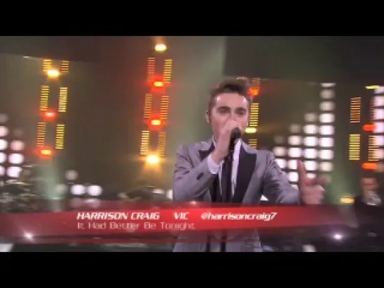 Harrison Craig - It Had Better Be Tonight (The Voice AU 2013) HD