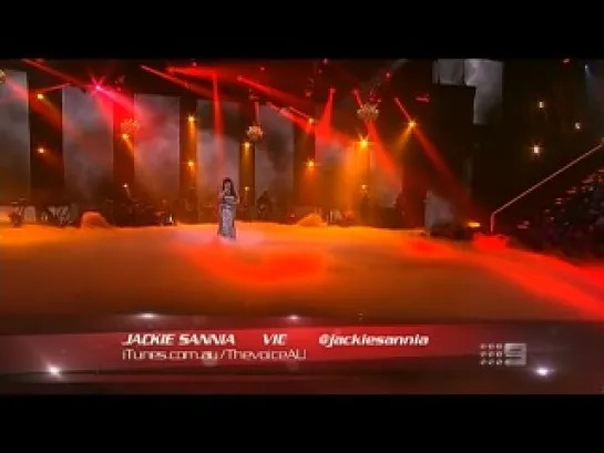 Jackie Sannia - Skyscraper (The Voice AU 2013)