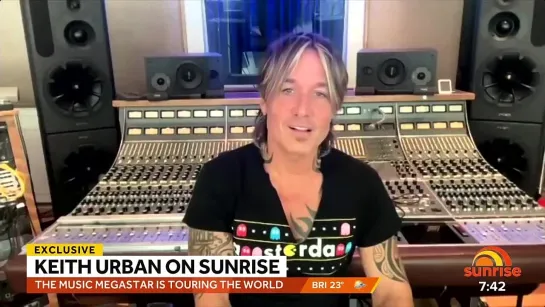 Sunrise: Keith Urban talks The Voice, tour and what Nicole thinks of new song