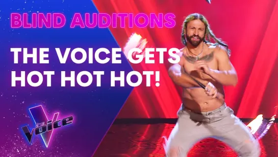 That's One Fire Way To Grab The Coach's Attention (The Voice Australia 2022)