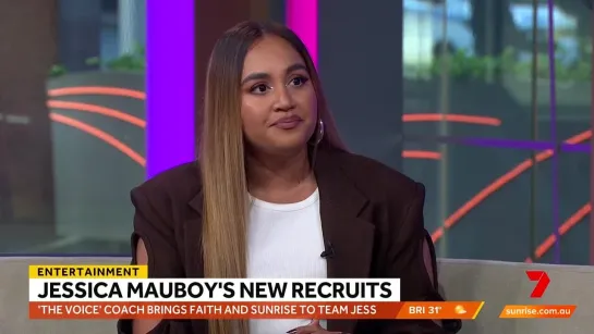 Sunrise: Jessica Mauboy's New Recruits