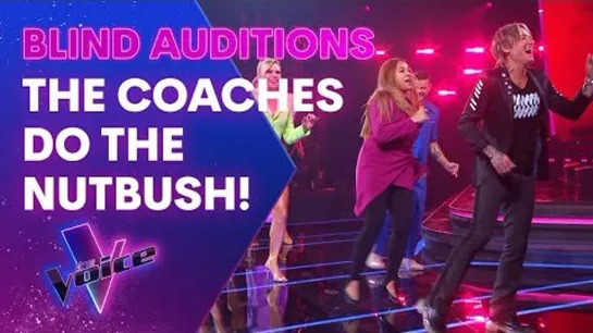 The Coaches Teach Rita The Nutbush Dance (The Voice Australia 2022)