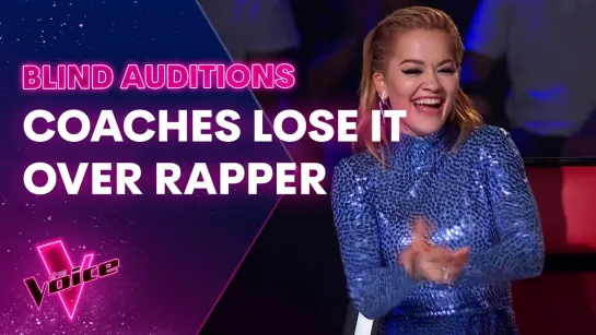 Coaches lose it over impromptu rap (The Voice Australia 2021)