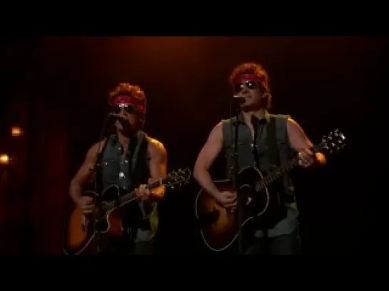 Bruce Springsteen & Jimmy Fallon- 'Gov. Christie Traffic Jam' ('Born To Run' Parody)