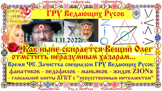 © О.Г.Паньков - ВедРус. ВРЕМЯ ЧЕ с 9.11.2023г по 8.12.2023г. Мы Ведающие Русы. Ура! Ура! Ура! 7532 Лето.