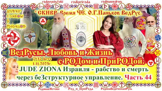 1.11.2023 О.Г.Паньков Время ЧЕ.  БеЗструктурное управление и геноцид народов богоизбранными шизофрениками ОПГ jude Ziona Израиля