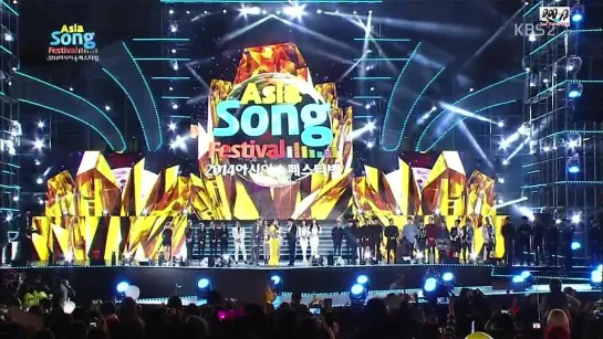 141102 Ending @ 2014 Asia Song Festival