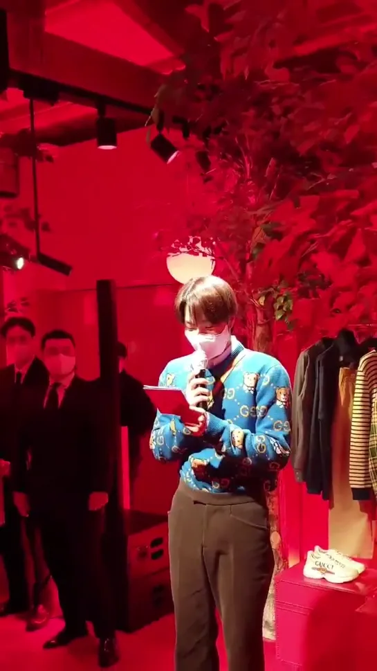 210304 Kai at the #KAIxGUCCI