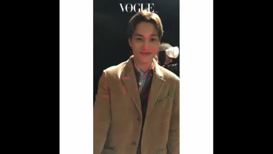 18092425 KAI на GUCCI 2019 SS Fashion Show