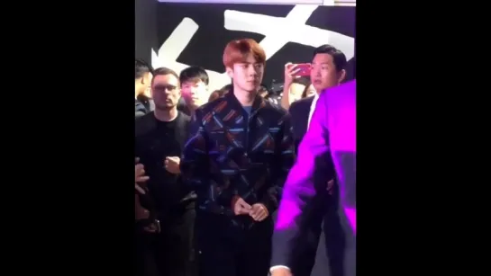 180920 Sehun на мероприятие Ermenegildo Zegna