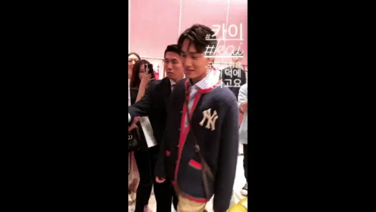 180703 Kai @ Gucci Store Opening