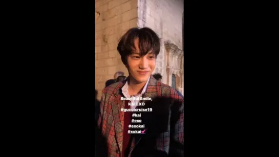 180531 Kai @ Gucci 2019 Cruise Collection