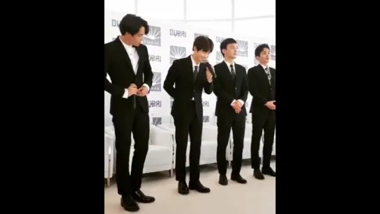 180116 EXO на press Conference Dubai