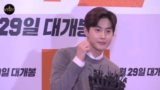 170323 Suho на VIP Premiere фильма 'One Line'