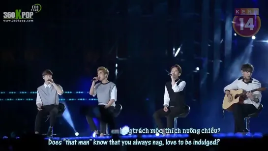 [Engsub-Kara] 150328 EXO - Người Ấy / That Man @ Music Bank in Hanoi [EXO Team]