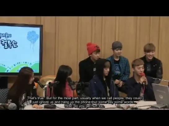 [ENG SUB] 130221 BAP & SISTAR19 @  Cultwo Show 4/5