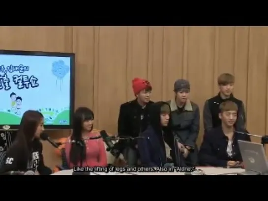 [ENG SUB] 130221 BAP & SISTAR19 @  Cultwo Show 2/5