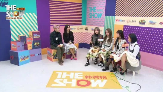 [VIDEO][2016.11.22] The Show Warm up Time Mamamoo