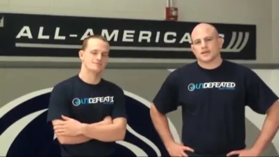 Cael Sanderson and Ricky Lundel. Ankle Pick.