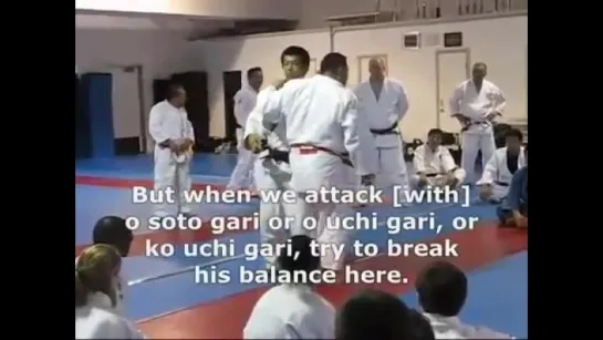 Judo. Yamashita Yasuhiro. Отхват (o soto gari)