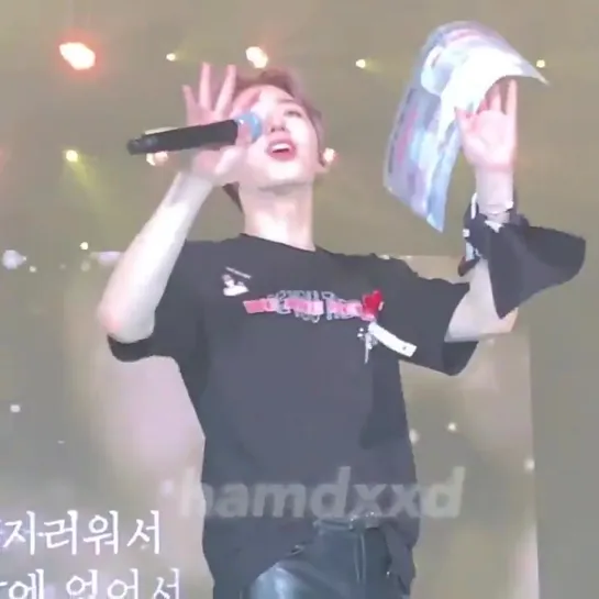 [VK][190414] MONSTA X fancam - By My Side (Kihyun focus) @ The 3rd World Tour: We Are Here in Seoul D-2