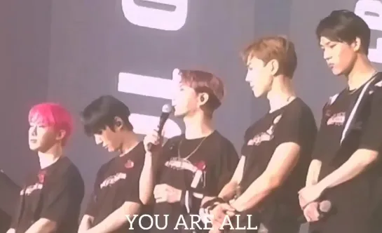 [VK][190413] MONSTA X fancam Ending Talk (Kihyun focus) @ The 3rd World Tour: We Are Here in Seoul D-1