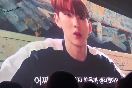 [VK][190413] MONSTA X fancam VCR (Kihyun focus) @ The 3rd World Tour: We Are Here in Seoul D-1