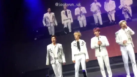 [VK][180617] MONSTA X fancam Talk Time @ The 2nd World Tour: The Connect in London